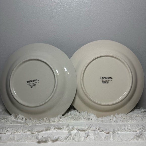 Antique/Vintage Tienshan Stoneware Teddy Bear Dish Set (2 cups 2 plates 2 bowls) - Picture 7 of 9